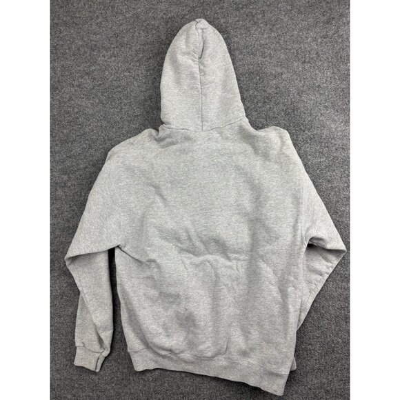 Willamette Hoodie Mens Large Gray Pullover Fleece Oarsman 913 College Spell Out - Picture 9 of 11